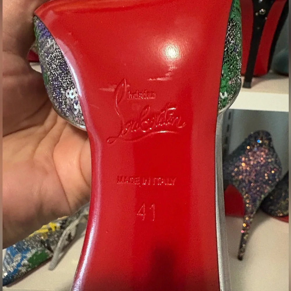 Christian Louboutin planet chic 100 - Picture 9 of 13